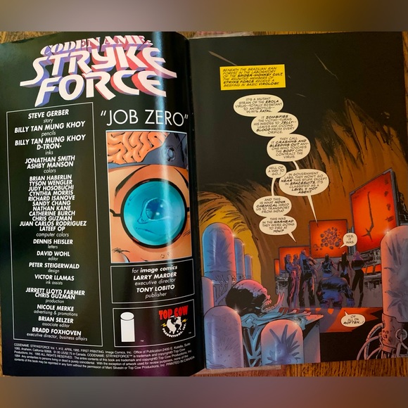 💥Code Name: Stryke Force Vintage Comic Book 1995 - Picture 3 of 4
